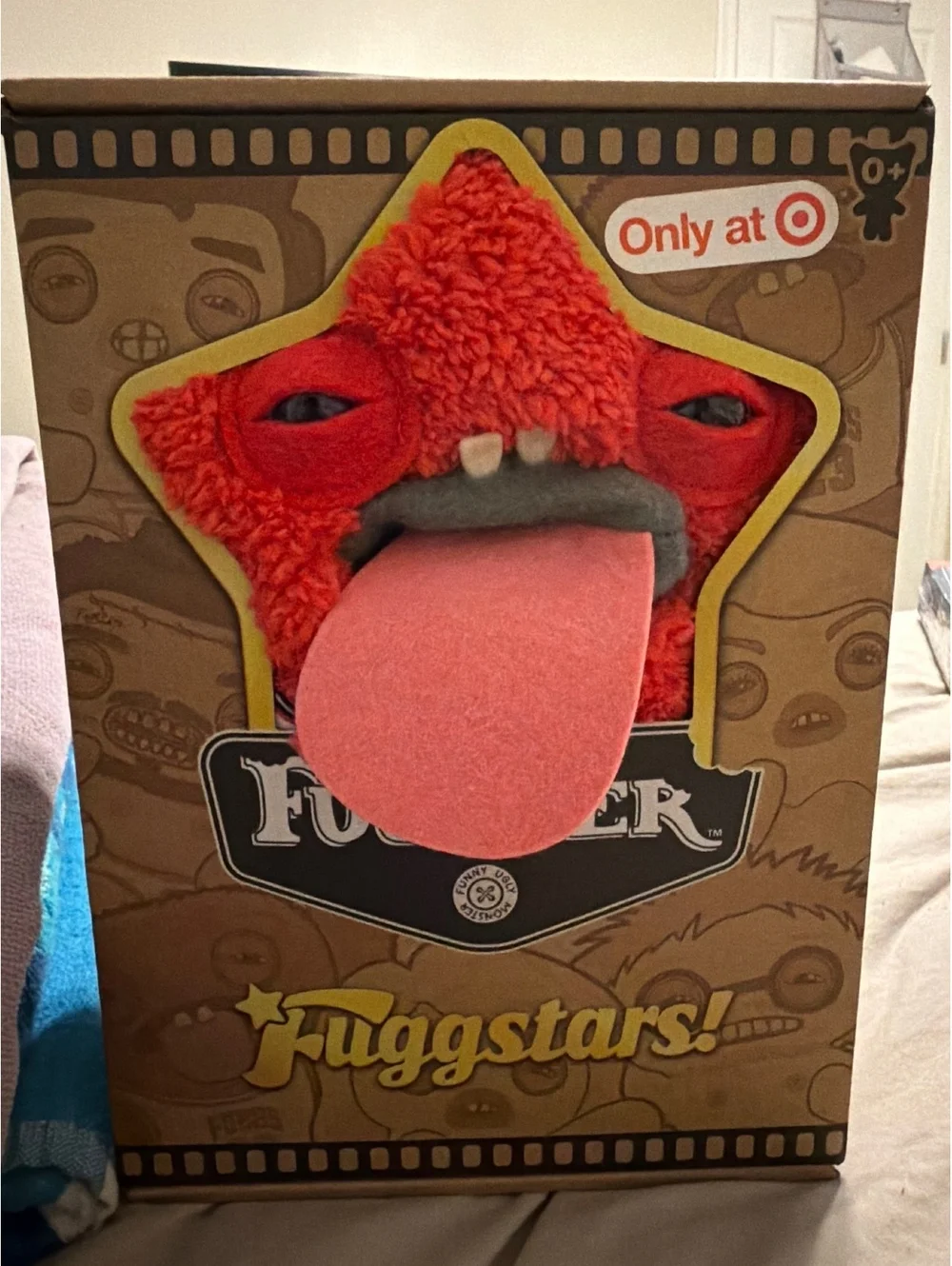 Fuggler Fuggstars Plush Toy - Red Star with Tongue - Target